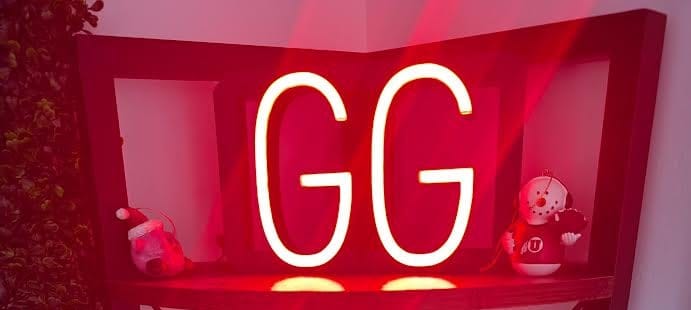 The Gentleman's Game neon sign